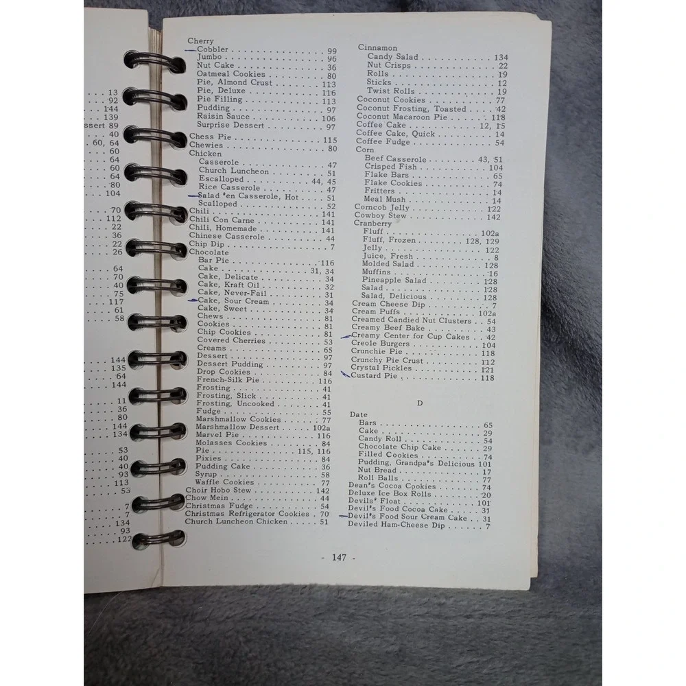 Fjeldberg Lutheran Church Cookbook 1965 Huxley, Iowa Spiral Vintage Recipe Local